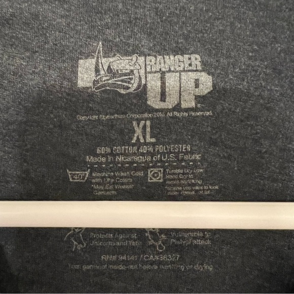 Ranger Up Men’s Grey Graphic T-Shirt Size XL - Picture 4 of 4